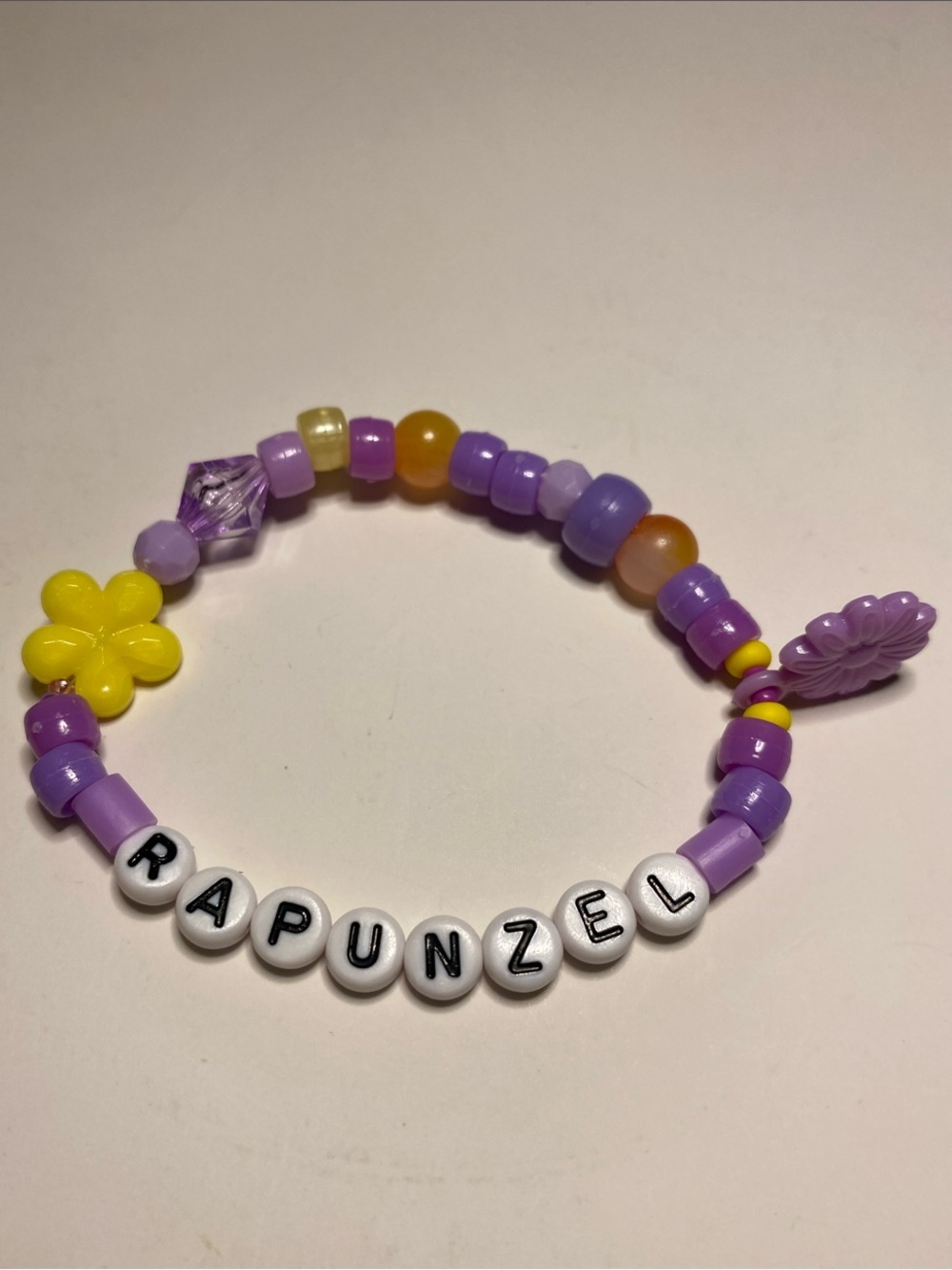 Disney Princess Tangled Rapunzel Kandi Bracelet